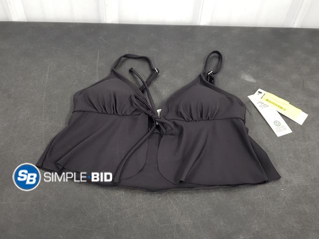 Lot 58-72318 - New Junior's No Boundaries Fashion Tankini, Size XS Black