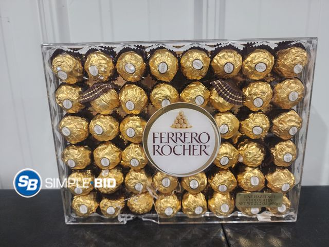 Lot 58-26062 - Ferrero Rocher Fine Hazelnut Chocolates - unopened