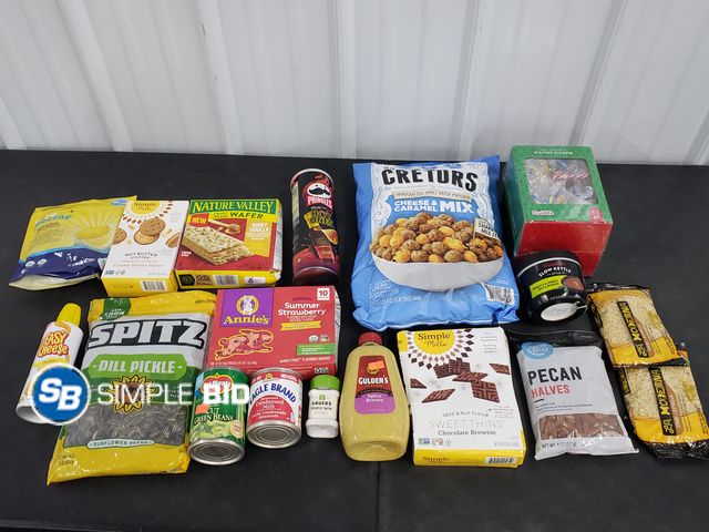 Lot 58-67883 - FOOD LOT! Lot of Various Foods - unopened - expired