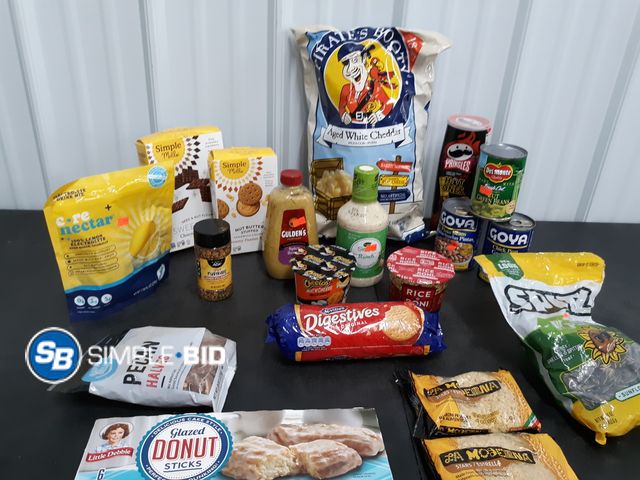 Lot 58-67945 - FOOD LOT! Lot of Various Foods - unopened - expired
