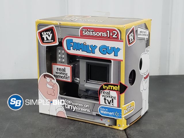 Lot 58-72443 - Tiny TV Classics - Clips from Seasons 1 &amp; 2 - Family Guy!