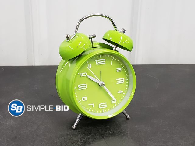 Lot 58-53842 - Twin Bell Alarm Clock