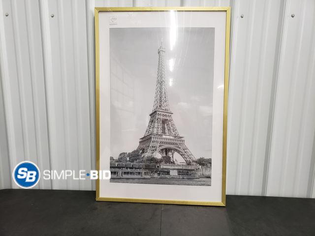 Lot 58-74156 - Large Gold Frame with Matting
