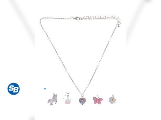 Lot 58-57684 - New 5 CHARM DIY NECK SET