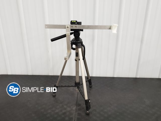Lot 58-73372 - Tripod Gun Stand with Level - used but in good condition