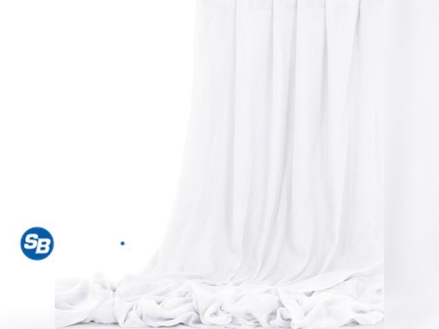 Lot 58-50642 - New White Wedding Gauze Cheesecloth Fabric, 10 Yard Cheesecloth Arch Draping Ceiling Drape Table Run...