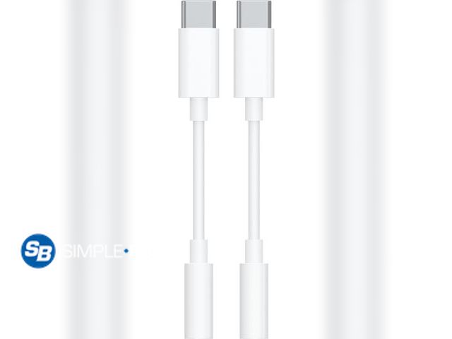 Lot 58-80793 - Lot of (3) New USB-C to 3.5mm Audio Headphone Adapter - HiFi 2 Pack Compatible with Apple iPhone 17 ...