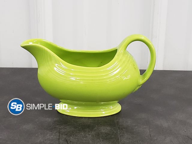 Lot 58-80485 - Green Fiesta Ware Pitcher