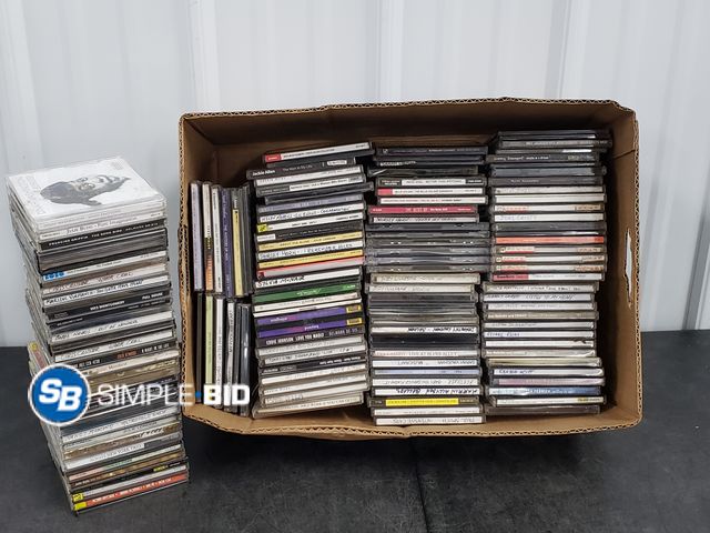 Lot 58-50375 - BOX full of CD's Variety of styles of Genre