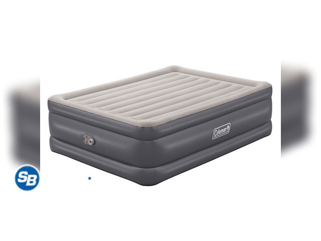 Lot 58-37474 - Coleman Tritech Air Mattress Queen 22” with Built-in AC Pump - open box - untested
