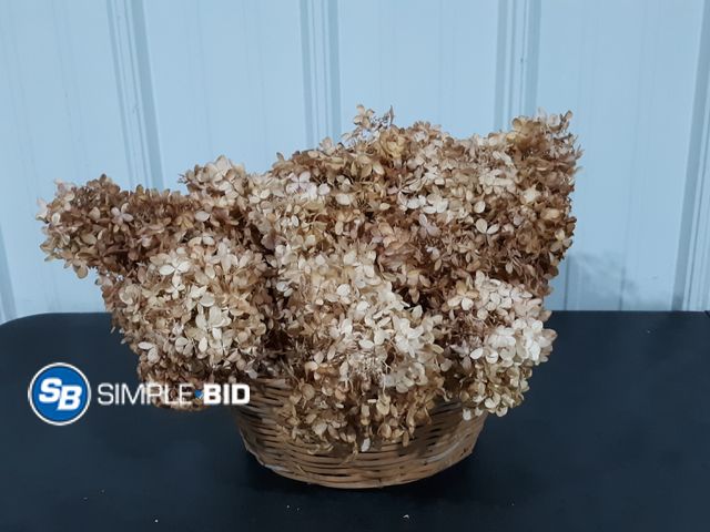 Lot 58-35172 - Basket of Fake Flowers