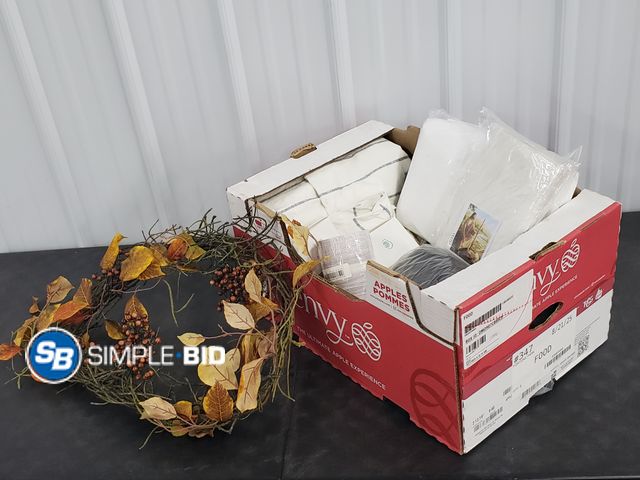 Lot 58-29950 - BOX of small amazon items - variety of items - unused