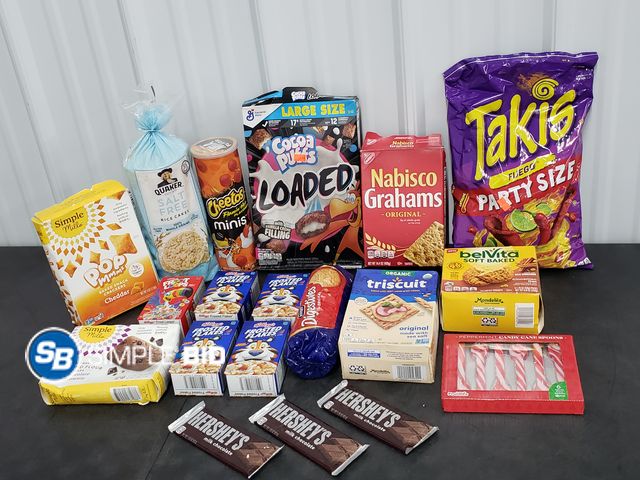 Lot 58-67867 - FOOD LOT! Lot of Various Foods - unopened - expired