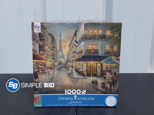 Lot 58-32764 - Thomas Kinkade 1000 Piece Puzzle