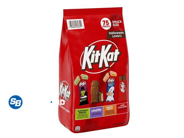 Lot 58-39518 - KIT KATS!!! Witch's Brew - Counts - Ghost toast - Milk chocolate - unopened