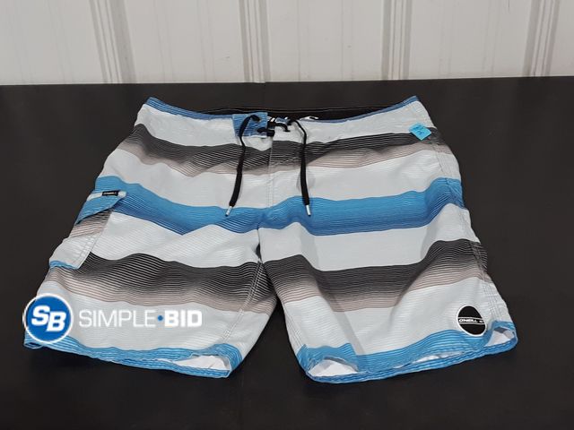 Lot 58-27028 - O'Neill Swim Trunks - Size 34 - Light Use