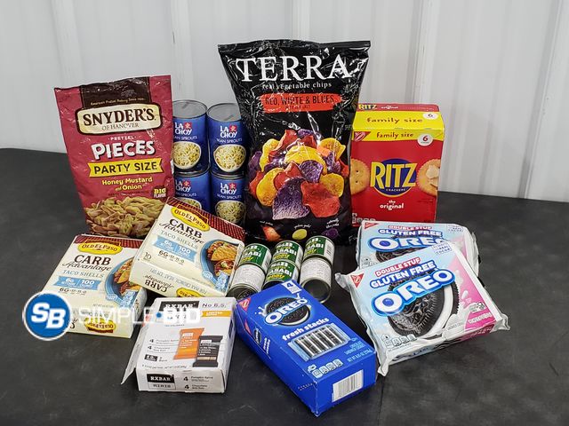 Lot 58-83840 - FOOD LOT! Lot of Various food - unopened - expired