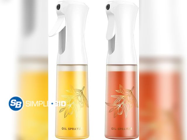 Lot 58-18057 - New Oil Sprayer for Cooking - Olive Oil Sprayer - 200ml Glass Oil Spray Bottle in Air Fryer Accessor...