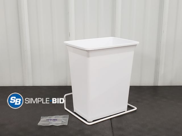 Lot 58-68354 - New Mounted Waste Bin 9 qt