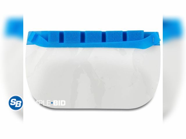 Lot 58-35333 - Full Face Splash Shield 24-Pack, Clear