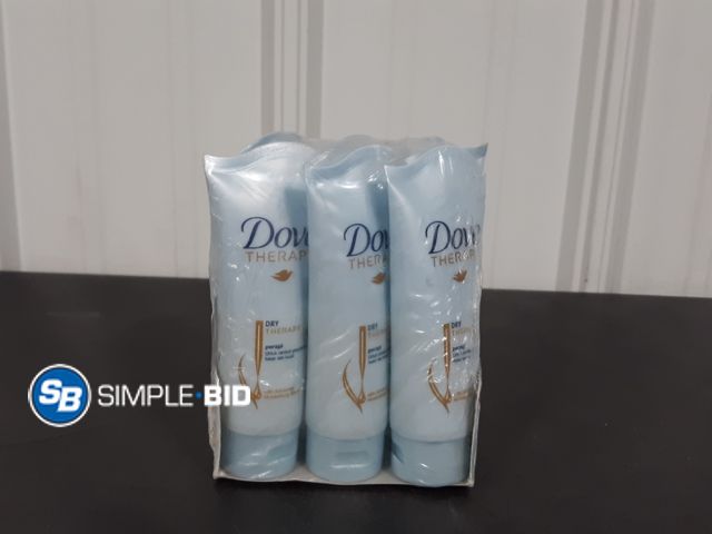 Lot 58-34613 - Lot of (6) DOVE! Therapy hand lotion - unopened