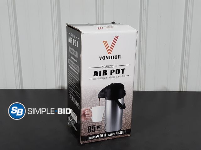 Lot 58-34272 - Vondior Stainless Steel Air Pot 85oz