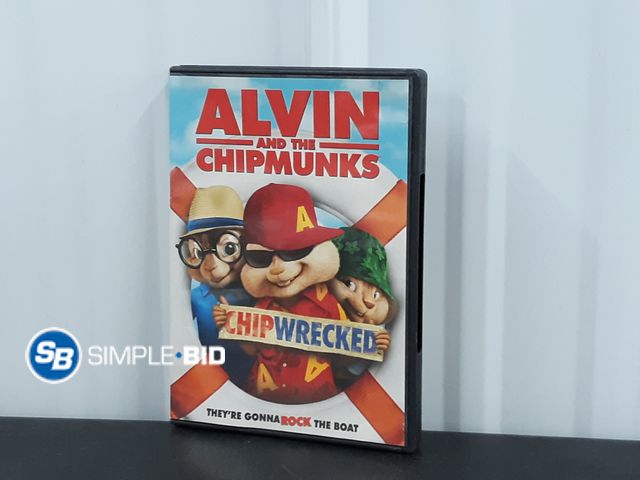 Lot 58-41313 - Alvin and the Chipmunks CHIPWRECKED DVD - unused