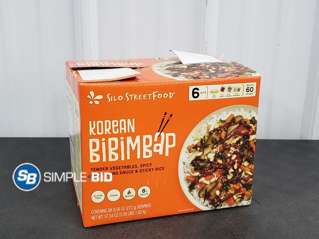 Lot 58-51220 - Korean BIBIMBAP - 4 kits - unopened