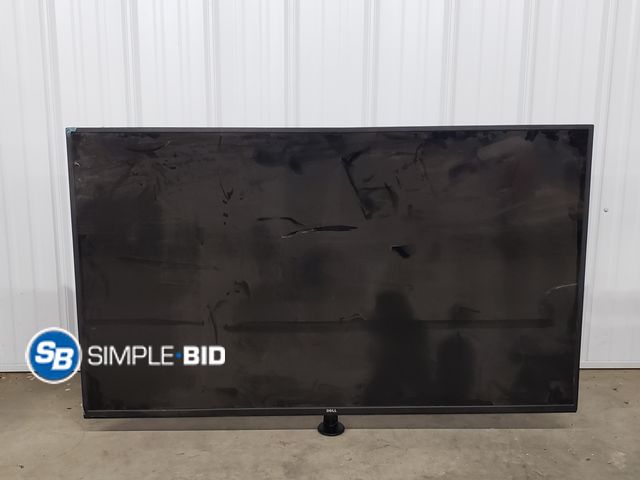 Lot 58-68465 - Dell 55" Flat Panel Monitor - No Base