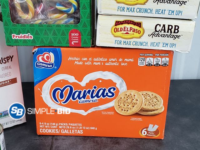 Lot 58-83851 - FOOD LOT! Lot of Various food - unopened - expired