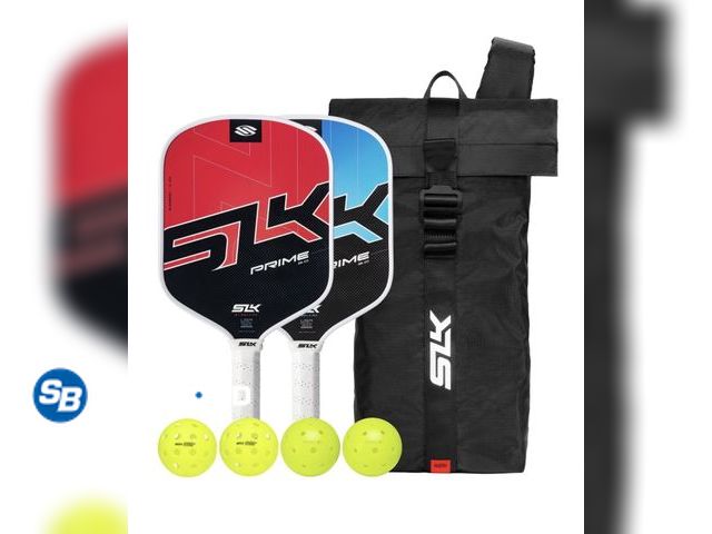 Lot 58-70442 - Selkirk SLK Prime 2.0 Widebody Pickleball Bundle - appears unused