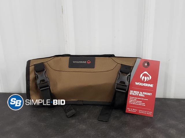 Lot 58-83951 - New Wolverine 28" 16 pocket Utility Roll