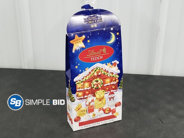 Lot 58-60899 - Lindt Teddy Assorted Chocolates - 23 pieces - individually wrapped