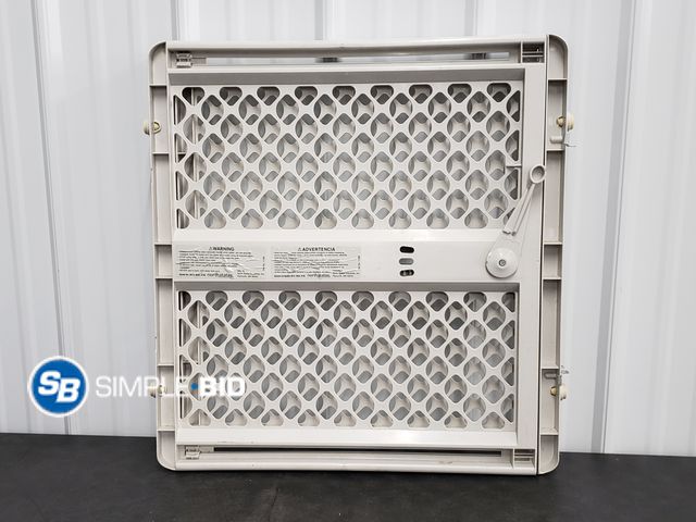 Lot 58-67033 - Used Plastic Baby Gate - Needs a good Cleaning