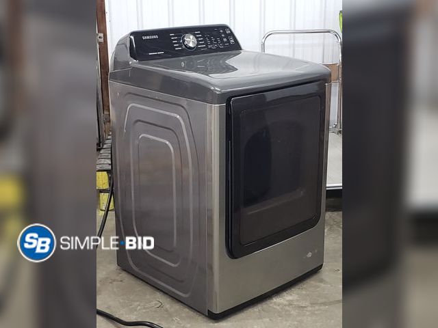 Lot 58-75399 - Electric Samsung Front Loading Dryer Samsung Top Loading Electric Dryer
