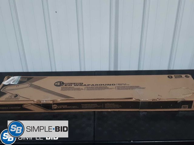 Lot 58-23642 - Lithonia Lighting 4ft Multi Volt LED Wraparound - Surface Mount - New