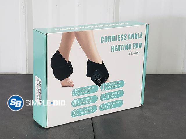 Lot 58-68825 - Cordless Ankle Heating Pad - CL-2888 - New