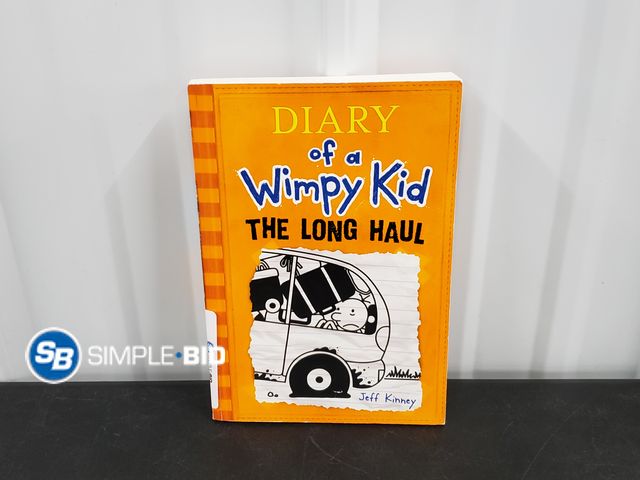 Lot 58-41173 - Diary of a WIMPY KID -- THE LONG HAUL - paperback book - in good condition
