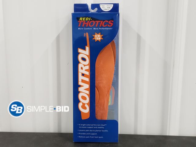 Lot 58-32814 - Redi Thotics - Control Orthotics - Size B