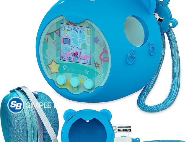 Lot 58-53867 - Hard Carrying Case and Silicone Cover Compatible with Punirunes Interactive Digital Toy, Protective ...