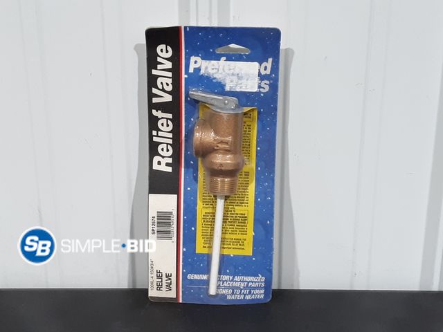 Lot 58-36004 - Preferred Parts - Relief Valve