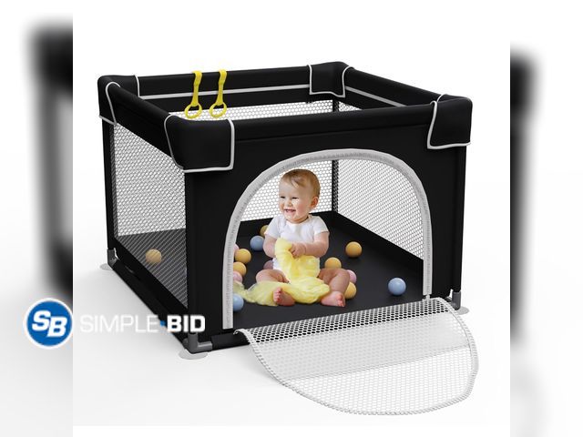 Lot 58-57108 - Playpen for Babies and Toddlers, Small Baby Playpen, Baby Playard, Indoor &amp; Outdoor Play Pen, St...