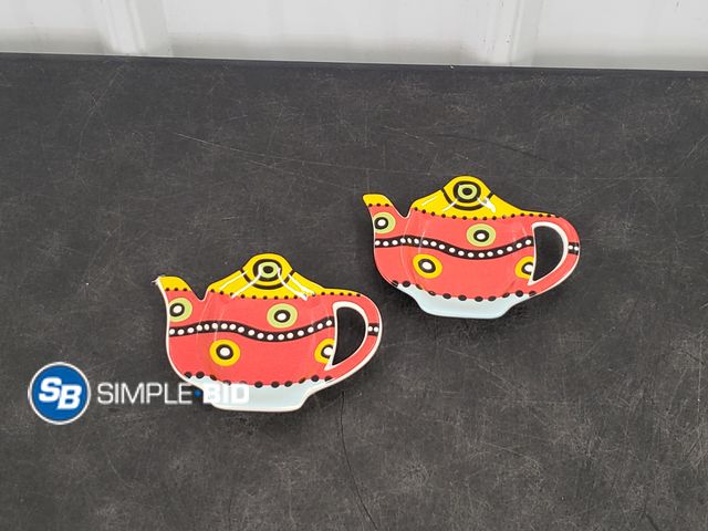 Lot 58-84978 - Lot of (2) Salsa Teabag holders