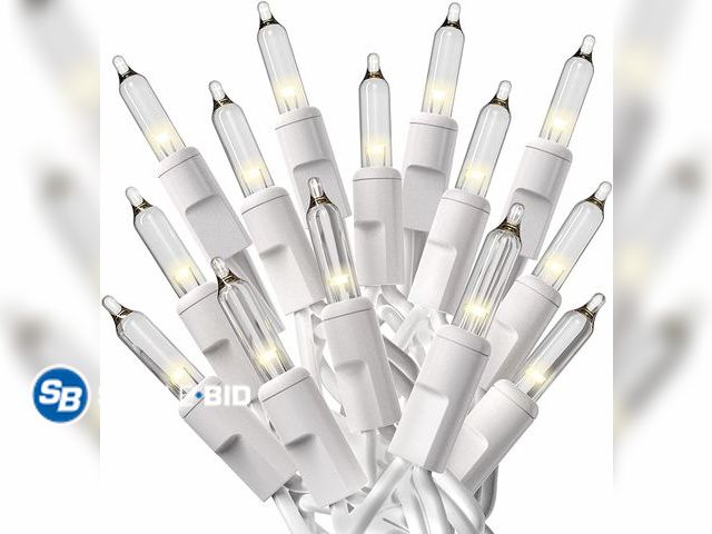 Lot 58-33552 - Prextex Christmas Lights, 20 feet, 100 Lights - appears unused