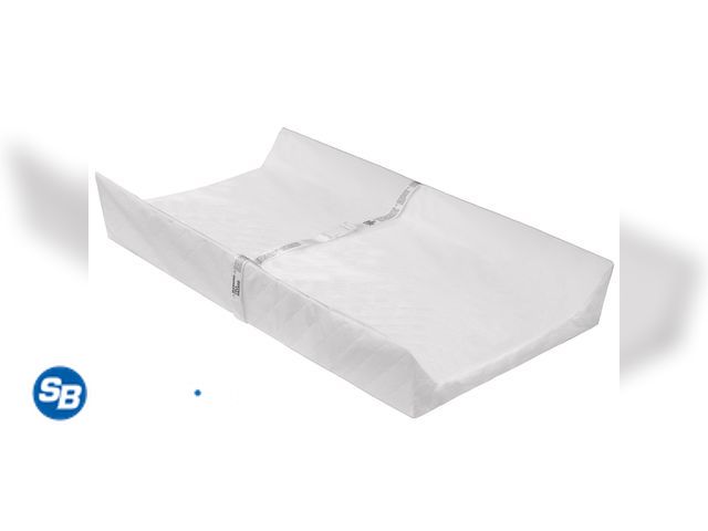 Lot 58-38123 - New Serta Foam Contoured Changing Pad with Waterproof Cover
