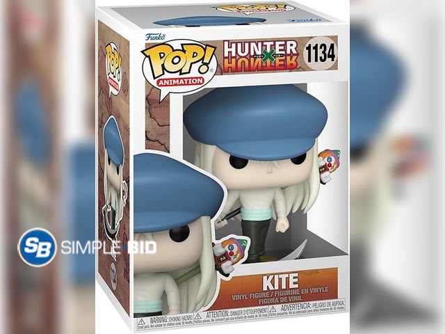 Lot 58-36969 - New Funko Pop! Animation: Hunter x Hunter - Kite with Scythe