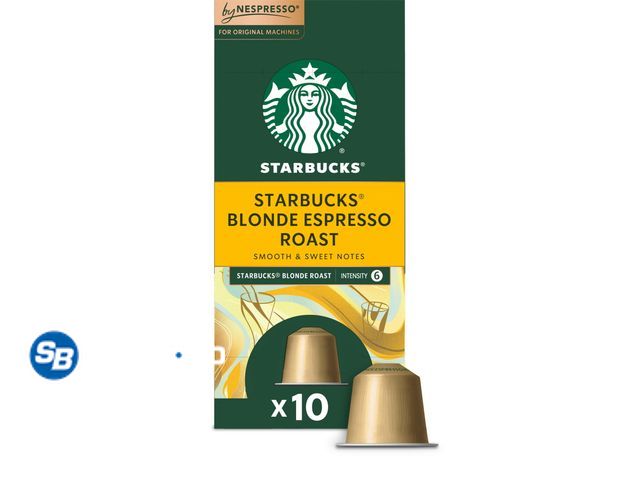 Lot 58-66971 - Starbucks By Nespresso Original Line, Starbucks Blonde Espresso Roast, Nespresso Pods, 10 ct - unope...