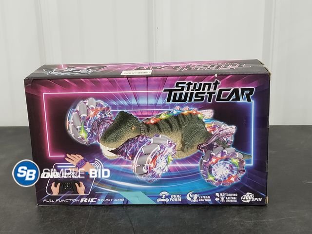 Lot 58-67617 - New Dinosaur Remote Control Car, 2.4Ghz 4WD RC Cars with Dinosaur Sounds &amp; Light Music, Gravity ...