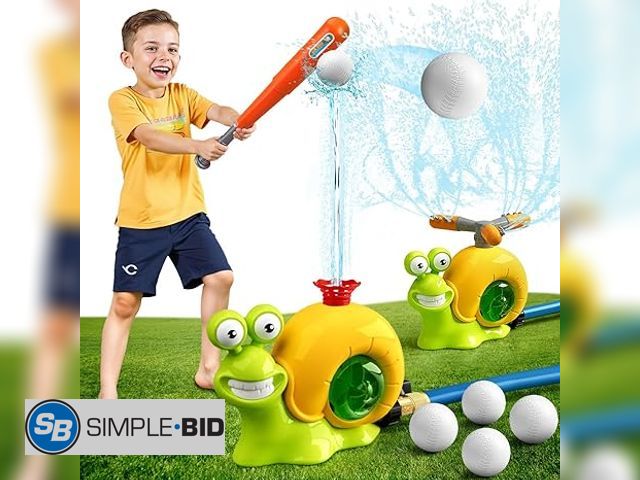 Lot 58-21061 - New Baseball Water Sprinkler Toys - Outdoor Water Toys for Kids Ages 4-8 8-12 - Summer Water Spray G...