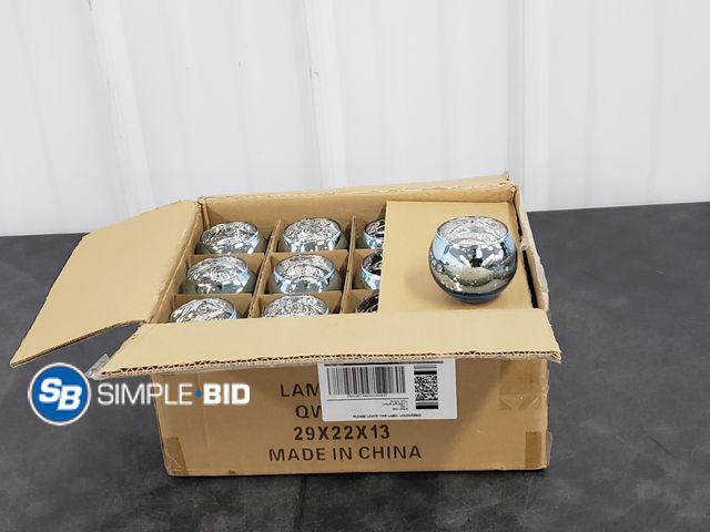 Lot 58-56570 - Lot of (24) Silver Votive Candle Holders